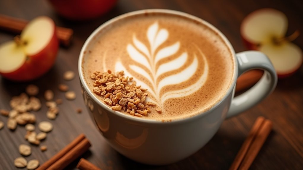 apple flavored coffee beverage