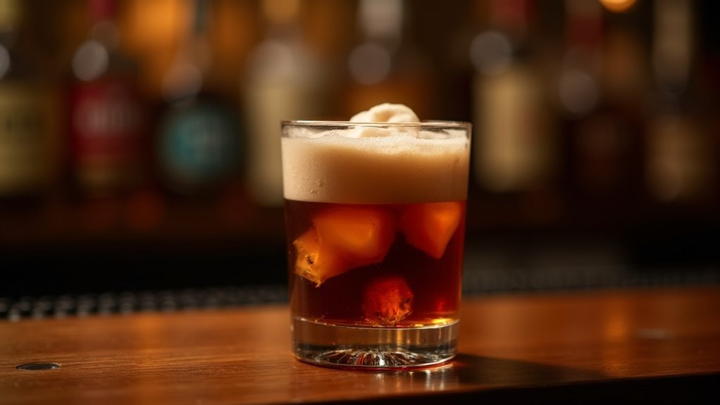 bourbon infused coffee drink