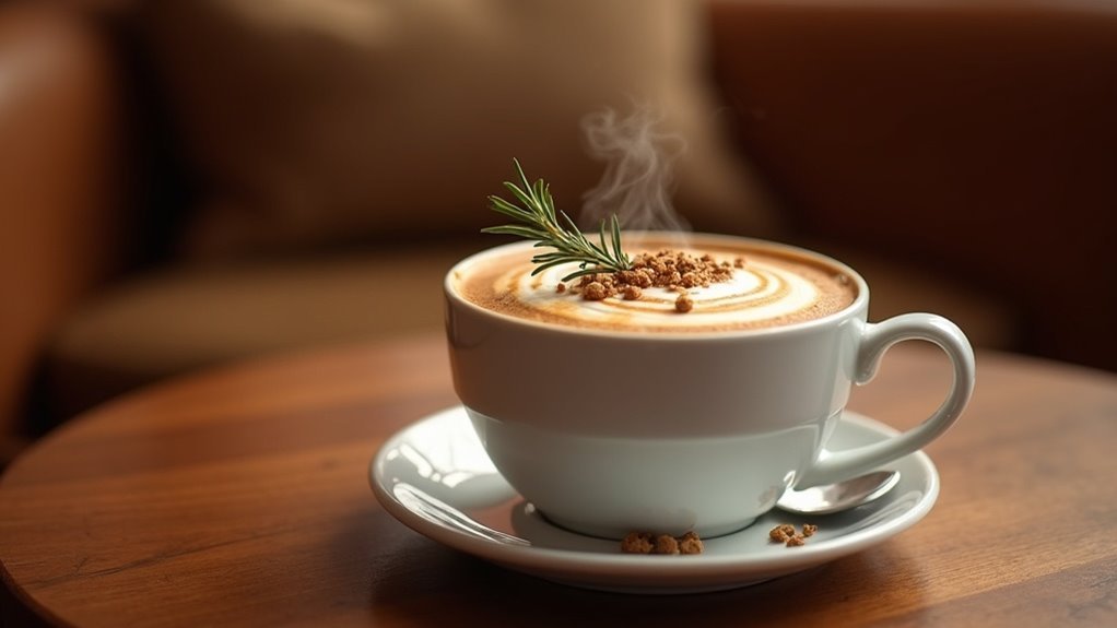 chestnut flavored coffee beverage