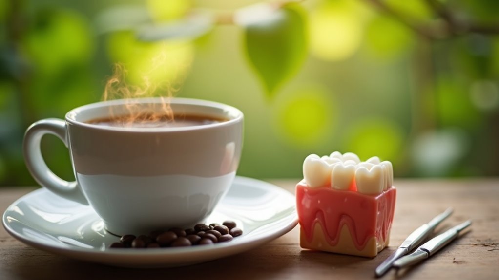 coffee and gum disease