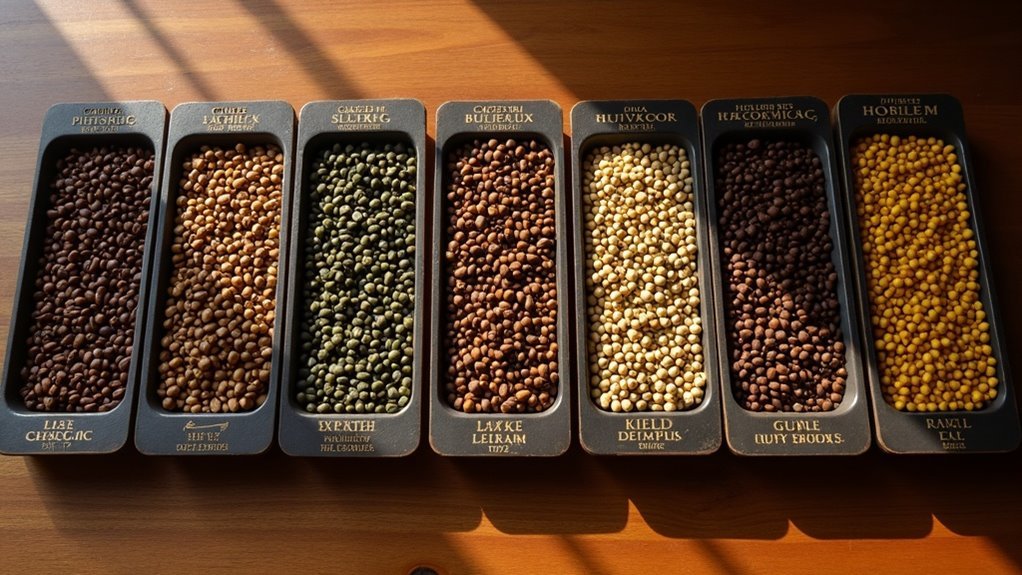 coffee bean defect trays