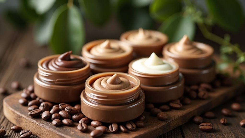coffee infused hand creams