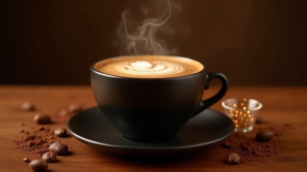 coffee with vodka and cream