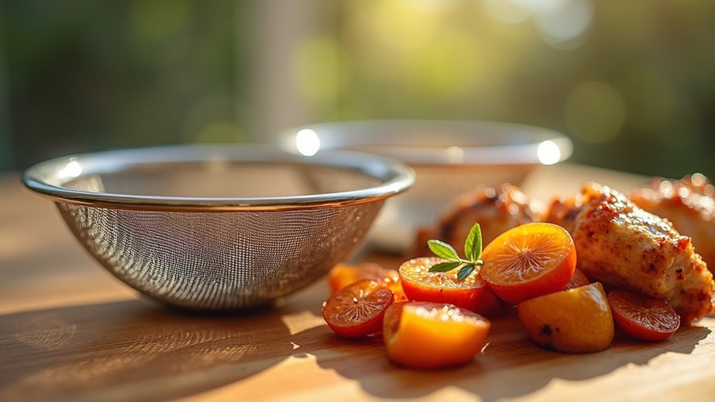 crisped food roaster inserts