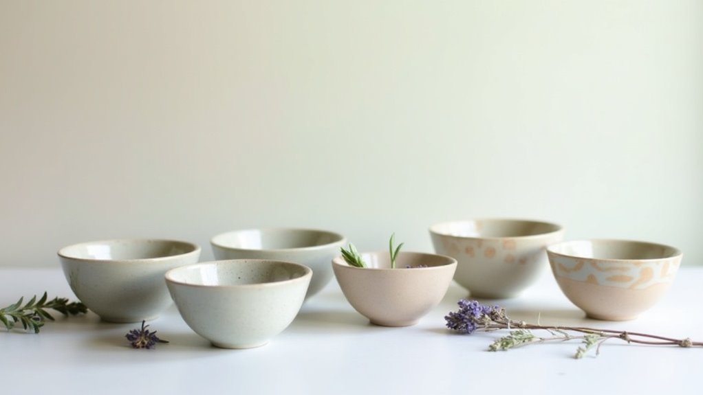 cupping rinse bowls selection