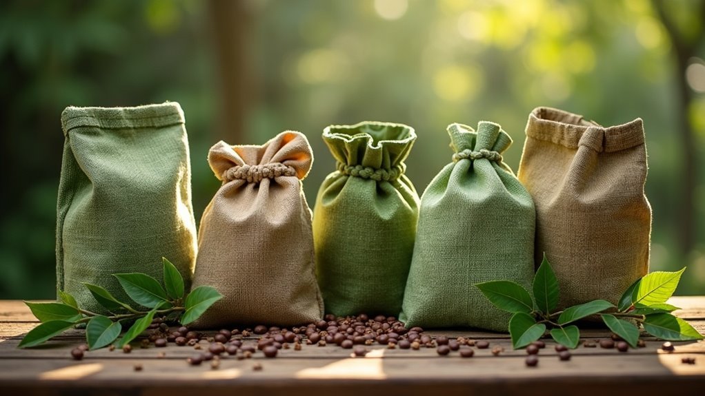 eco friendly jute coffee bags