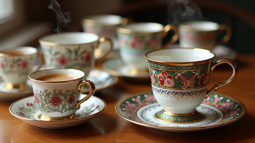 espresso cup saucers selection