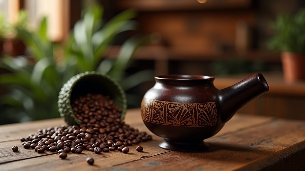 ethiopian traditional coffee pot