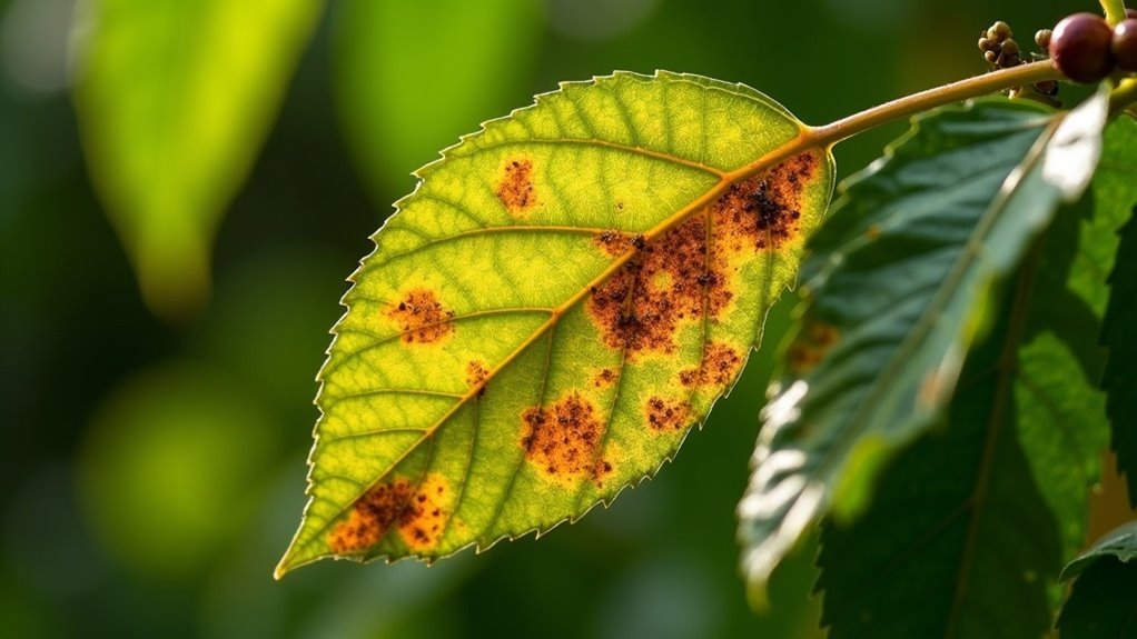 fungal disease affecting coffee