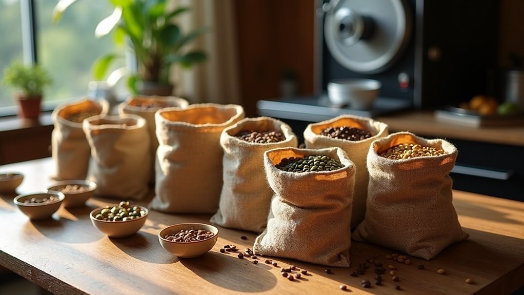 home roaster coffee variety