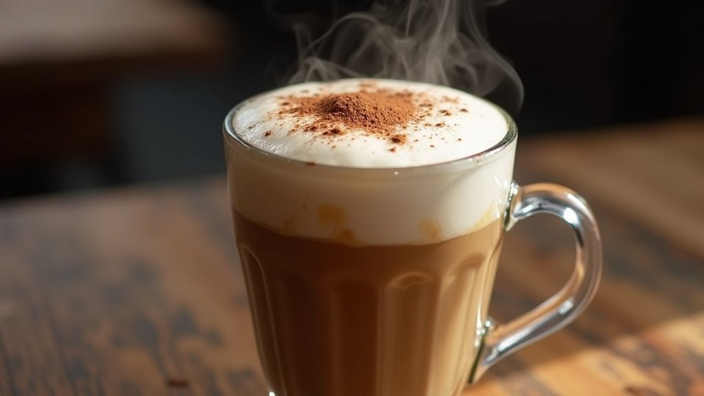 irish coffee with cream