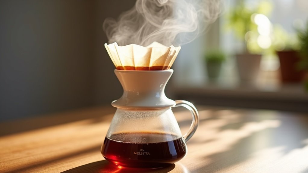 melitta pour over coffee