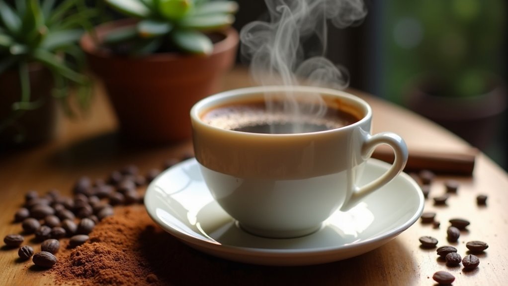 mezcal infused coffee beverage