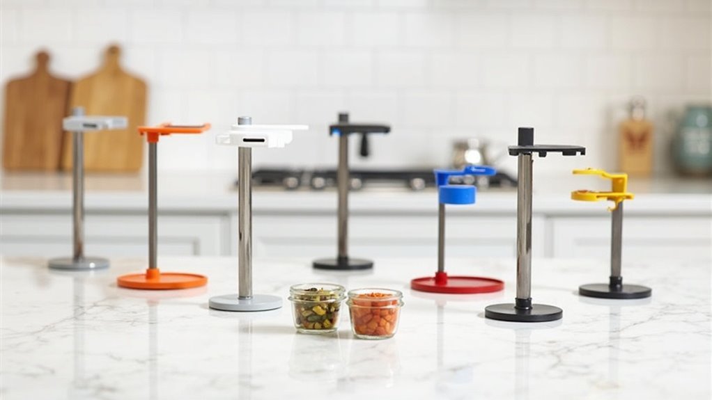 precision dosing cup stands