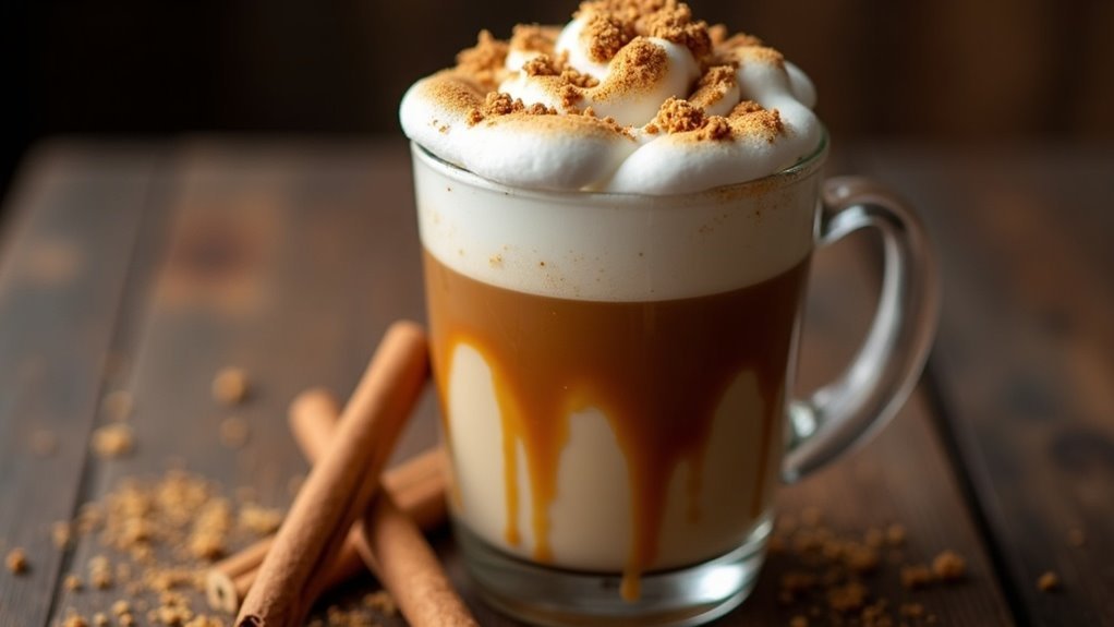 s mores flavored coffee drink