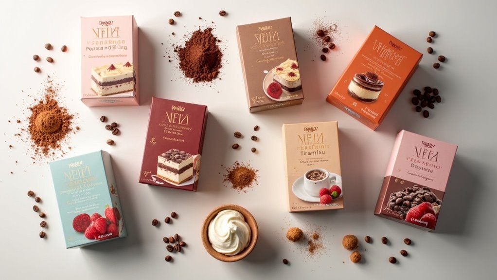 tiramisu making kits selection