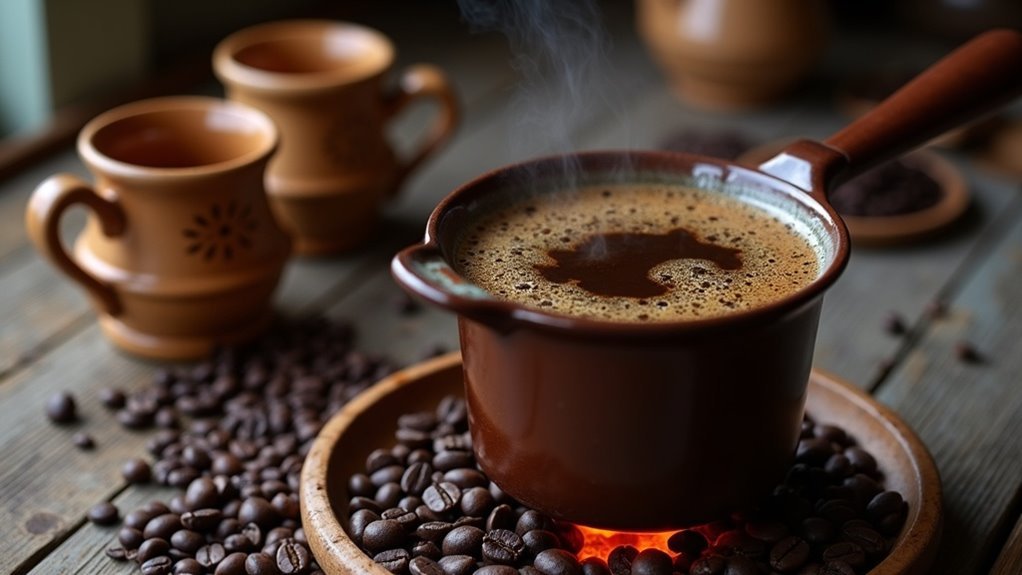 traditional norwegian coffee brewing